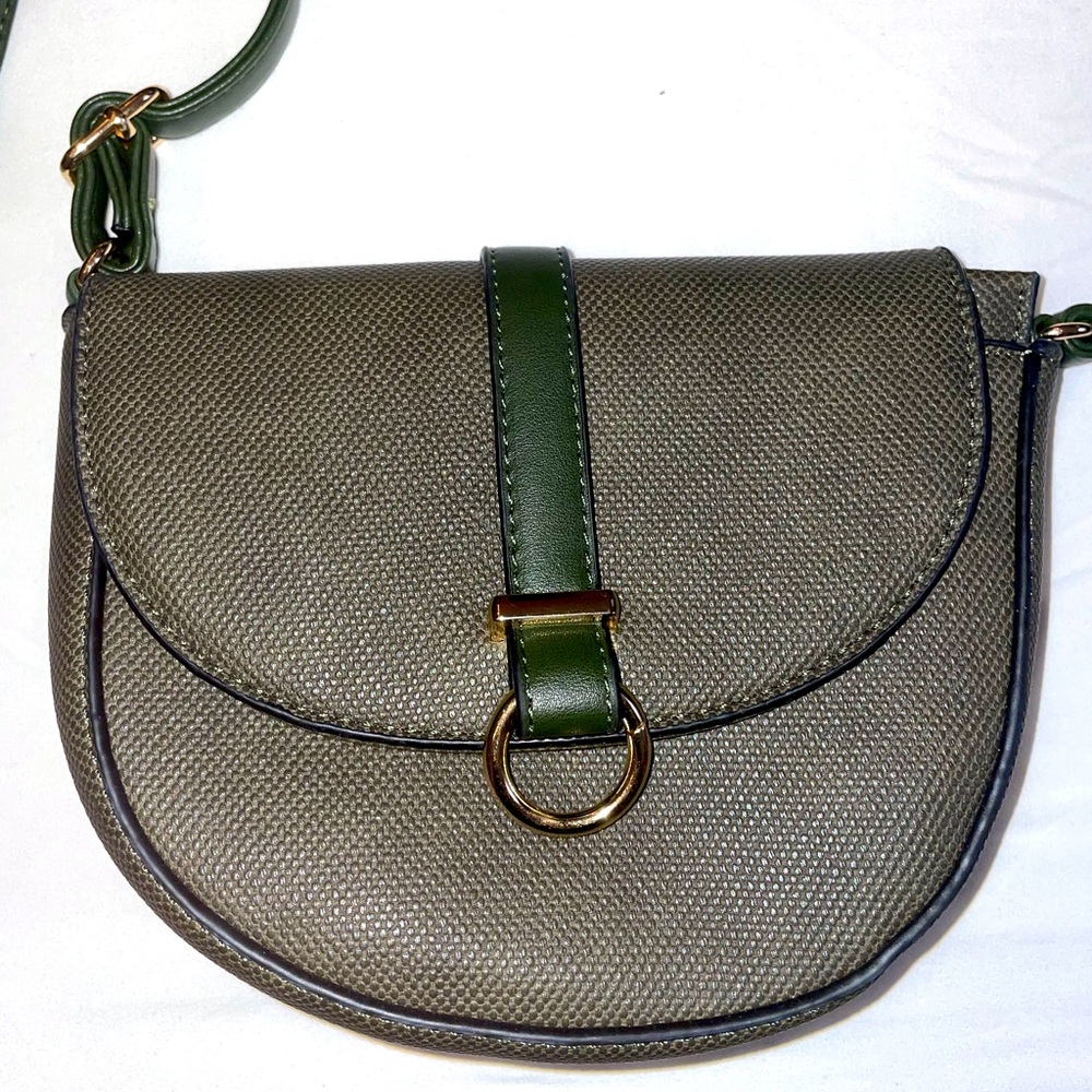 Army Green Crossbody Bag